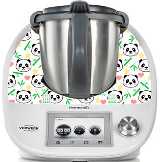 Vinyl BUMPER decorative, side, VALIDO for THERMOMIX TM5 and TM6, kisses, decorate your THERMOMIX