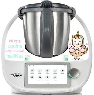 Vinyl BUMPER decorative, side, VALIDO for THERMOMIX TM5 and TM6, little prince, decorate your THERMOMIX