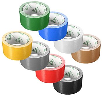 Vinyl Doek Single-Side 50mm x 10 m Duct Gaffa Gaffer Waterdichte Zelfklevende Reparatie Doek Tape Beste prijs