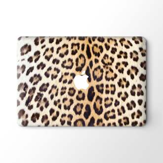 vinyl sticker - MacBook Pro 16 inch - Leopard Brown