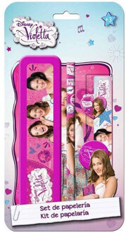 Viol Schrijfset violetta: 6-delig