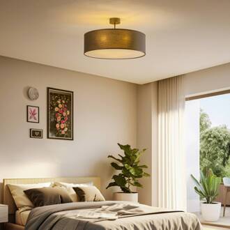 Violet plafondlamp met afstandhouder, zwart zwart, wit