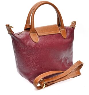 Violet Rundleer Tas