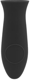 Vip Dikke Siliconen Isolatie Non Slip Panhandle Pot Mitts Cover Pot Pan Handvat Warmte-isolatie Cover Steelpan Houder zwart