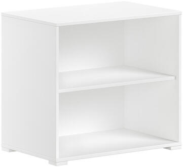 Vipack Boekenkast Sam - 62x43x68 Cm - MDF - Wit - 67.7x43x61.5 Cm