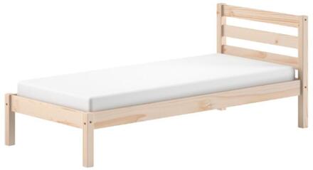 Vipack Leen Bakker - Eenpersoonsbed Pino 90x200cm - Massief Dennenhout - MDF - Bruin