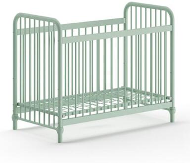 Vipack Leen Bakker - Vipack Babybed Bronxx - 60x120cm - Olijf - Metaal - Groen