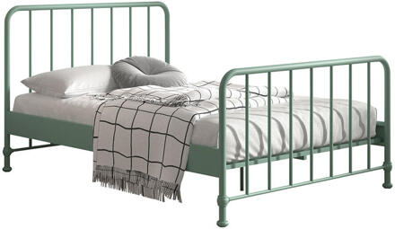 Vipack Leen Bakker - Vipack Bed Bronxx - Olijf - 140x200 Cm - Metaal - Groen