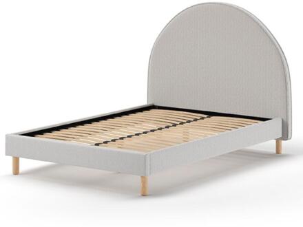 Vipack Leen Bakker - Vipack Bed Moon - 140x200 Cm - Stof - Grijs