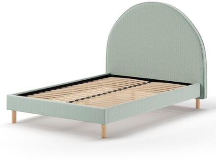 Vipack Leen Bakker - Vipack Bed Moon - Mint - 140x200 Cm - Stof - Groen