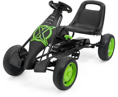 Viper Go Kart Skelter Junior Zwart/Groen