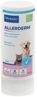 Virbac Allerderm shampoo alle vachttypen voor hond en kat 250 ml