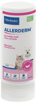 Virbac Allerderm shampoo gevoelige huid voor hond en kat 250 ml