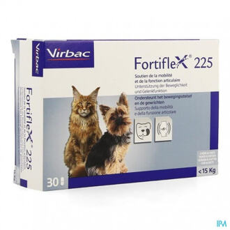 Virbac fortiflex 225 3x10 tabletten