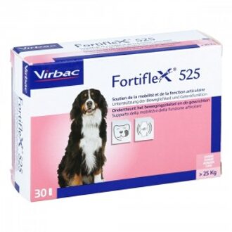 Virbac fortiflex 525 3x10 tabletten