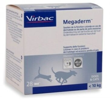 Virbac Megaderm Monodosering - hond & kat tot 10 kg/ 28 zakjes 3 verpakkingen