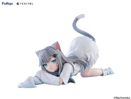Virtual Youtuber Tenitol Big Noodle Stopper PVC Figure Nachoneko 18 cm