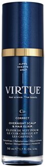 Virtue Damage Reverse Serum 50ml & Overnight Scalp & Hair Elixir 50ml Duo
