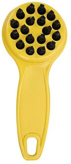 Vis Huid Borstel Schrapen Vissen Schaal Borstel Raspen Snelle Verwijder Vis Mes Cleaning Peeler Scaler Schraper Kitchen Tools Gadget geel