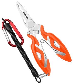 Vis Tang Gevlochten Multi Tool Schaar Opener Tackle Controle Remover Lokken Aas Cutter Vliegen Lijn Draad Visser Split Ring 9of