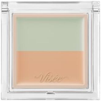 Visee Color Duo Trick Concealer 02 Green Trick (Natural Beige)