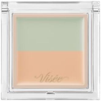 Visee Color Duo Trick Concealer 06 Green Trick (Light Beige)