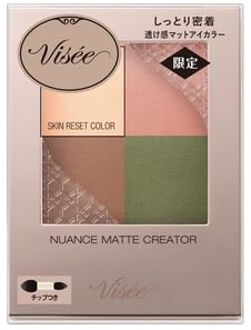 Visee Nuance Matte Creator Eyeshadow GR-6 Mode Khaki
