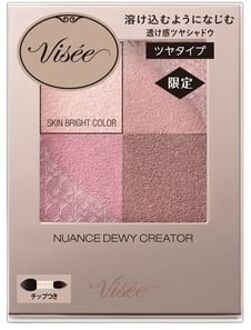 Visee Nuance Matte Creator Eyeshadow PK-7 Sunrise Pink
