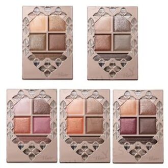 Visee Panorama Design Eye Palette BR-4 Orange Brown