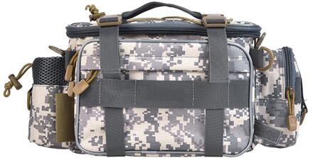 Visgerei Zak Outdoor Sport Enkele Schoudertas Multifunctionele Crossbody Tas Taille Verpakking Vissen Lokt Tackle Gear Tassen Urban camouflage