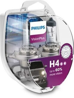 Vision Plus - Auto Koplamp - H4 12V Set