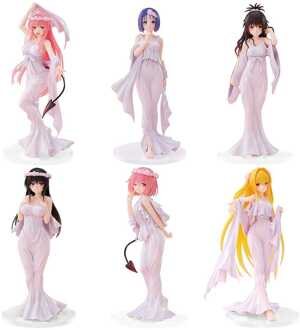 Vision To Love-Ru Darkness Figures CHILLfigg Set 15th: Goddess Dress Ver. 16 cm Collection Blind Box (6)