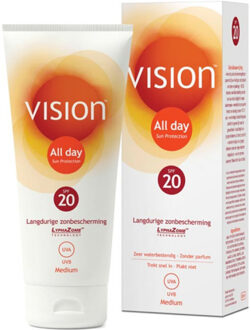 Vision Zonnebrand all day sun protection spf20 200ml
