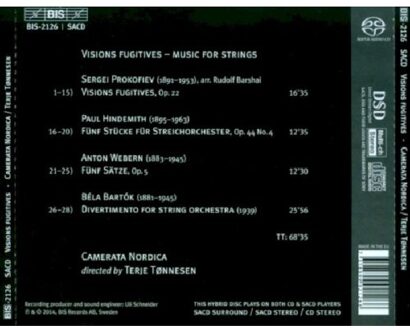 Visions Fugitives - Music For Strings