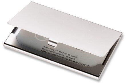 Visitekaarthouder Chrome