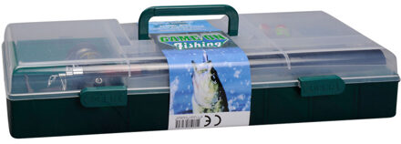 Viskoffer 15-delig met werphengel