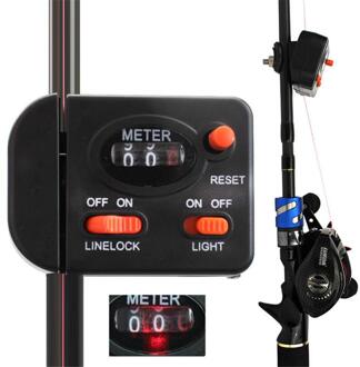Vislijn Lengte Teller Vislijn Teller Full-Featured Uitgerust Met Licht Professionele Visgerei Tool