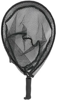 Visnet Antislip Aluminium Pole Landing Visnet Voor Catching Vissen JAN88 zwart