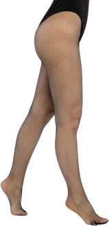 Visnet Panty Onze Size Zwart