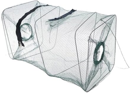Visnet Voor Krab Vis Garnalen Minnow Visaas Trap Cast Dip Opvouwbare Netto Kooi Vissen Tool 3.0 #