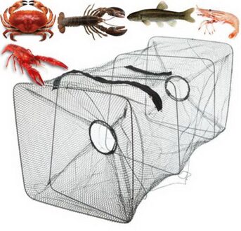 Visnet Vouwen Vis Minnow Krab Visaas Garnalen Trap Cast Netto Kooi Vissen Garnalen Krab Netto Kooi Visgerei Vis levert