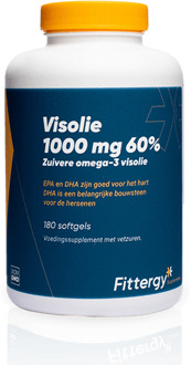 Visolie 1000 mg 60% - 180 softgels - Vetzuren - voedingssupplement