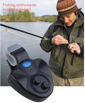 Vissen Alarm Finder Sound Alert Running LED Clip On Hengel Lijn Elektronische Fish Bite Alarm Visgerei Dozen Vissen gereedschap