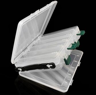 Vissen Box Accessoires Tackle Kunstaas Bait Storage Case Garnalen Dozen voor Visgerei Aas Pesca 10 Compartimenten Lokken Doos