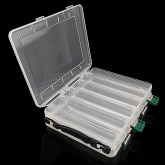Vissen Box Voor Baits Dubbelzijdig Plastic Lokken Dozen Fly Visgerei Opbergdoos Levert Accessoires Hoge Sterkte A2