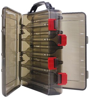Vissen Box Voor Baits Dubbelzijdig Plastic Lokken Dozen Fly Visgerei Opbergdoos Levert Accessoires Hoge Sterkte A4