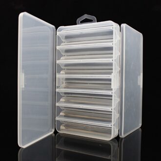 Vissen Box Voor Baits Dubbelzijdig Plastic Lokken Dozen Fly Visgerei Opbergdoos Levert Accessoires Hoge Sterkte A7
