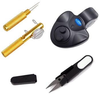 Vissen Elektronische Led Light Fish Bite Alarm Bell Mini Schaar Voor Vissen Naaien Vishaak Tier Visgerei Tool Gyh Fishing BJQ BGQ YXJ