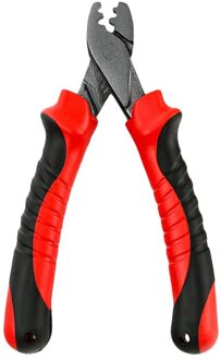 Vissen Krimptang Voor Vislijn Vat Mouwen Vissen Cutter Schaar Visgerei Voor Grip Haken Split Ringen