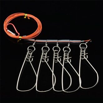 Vissen Lock Gesp Rvs Live Riem Float Vissen Stringer Visgerei Tool C stijl